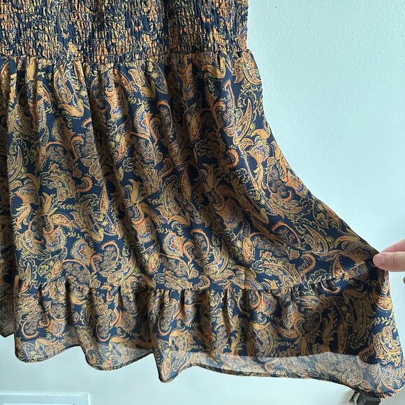 Eliza Smocked Mini Flare Dress - Picture 11 of 12